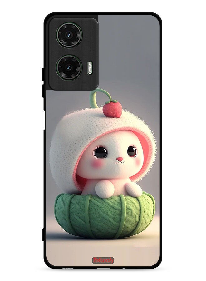 Tolwak Motorola Moto G35 5G Protective Case Cover Cute Little Rabbit  - Image 1