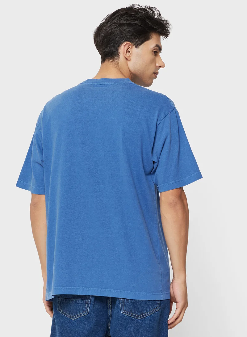فانز Premium Wash Pocket T-Shirt