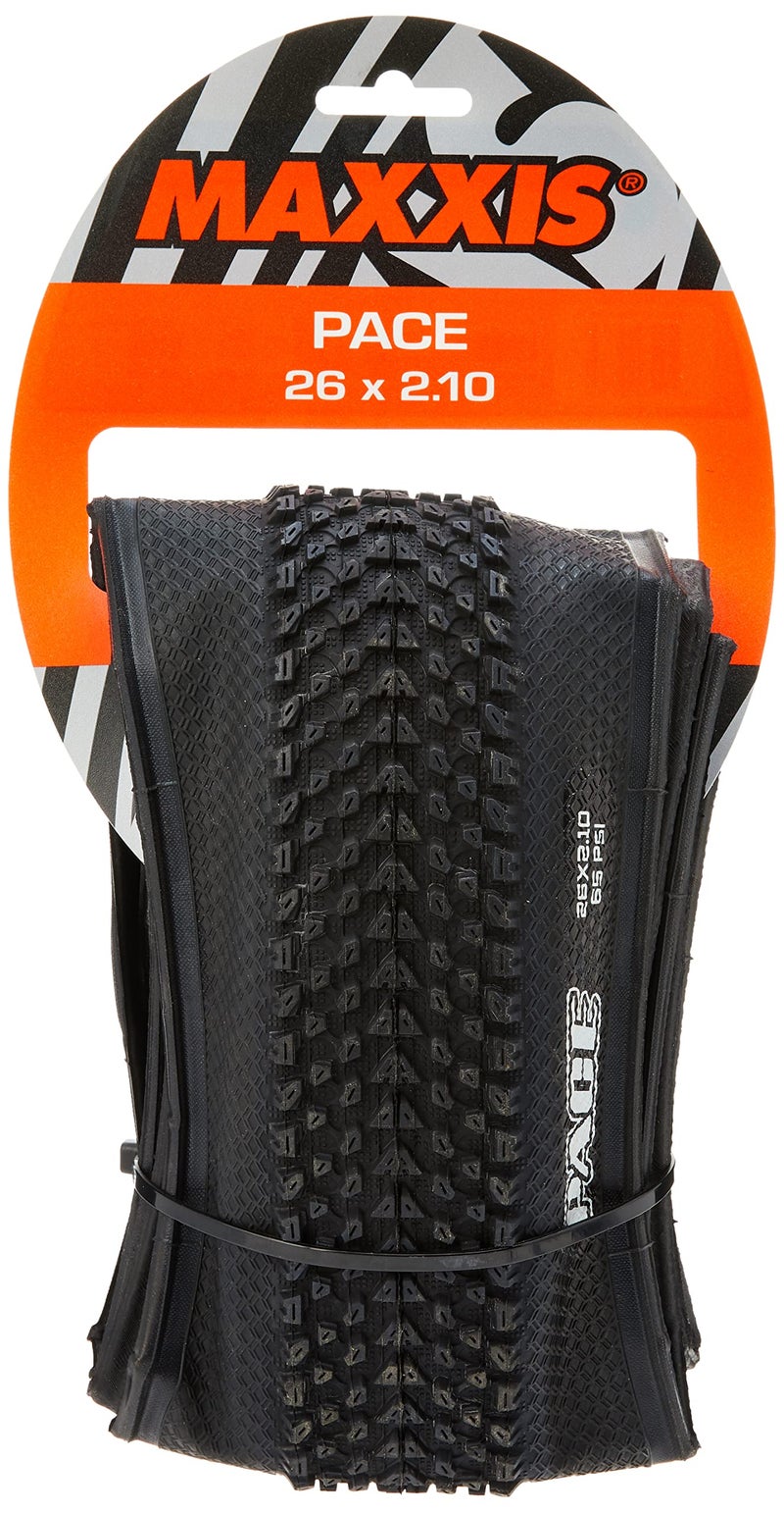 Maxxis Maxxis Pace Folding Single Compound Tyre - Black, 26 x 2.10-Inch - Image 1