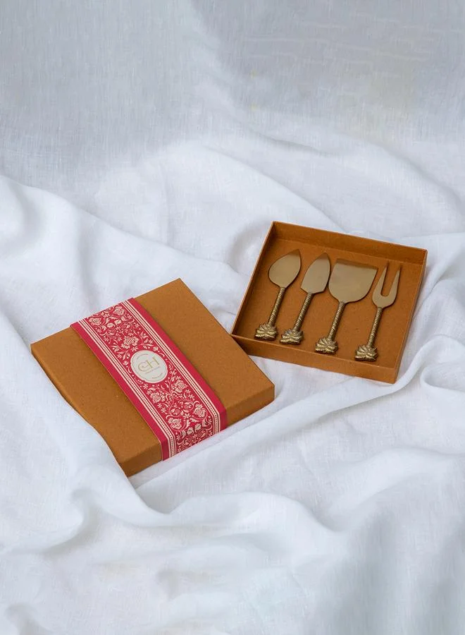 Curate Home Palm Cheese Knives - Set of 4