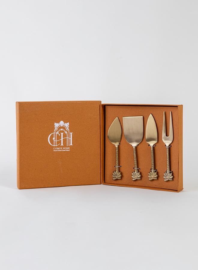 Curate Home Palm Cheese Knives - Set of 4 - Image 1