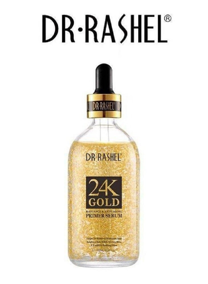 DR. RASHEL 24K Gold Radiance And Anti-Aging Face Primer Serum 100Ml  - Image 3