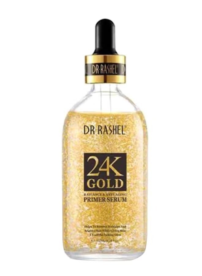 DR. RASHEL 24K Gold Radiance And Anti-Aging Face Primer Serum 100Ml  - Image 2