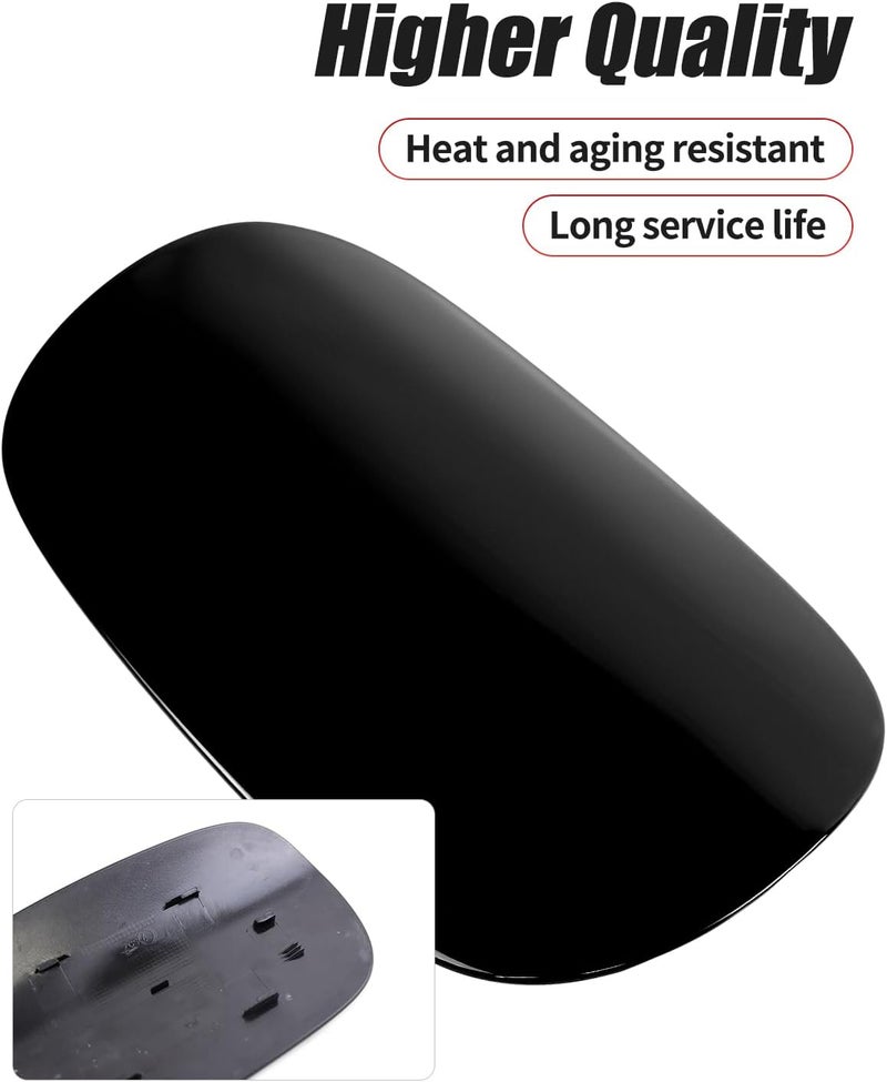 LIMBQS Fuel Tank Cover for Mercedes-Benz C300 C400 C43 C450 C63 (2015-2021) - Black - Image 5