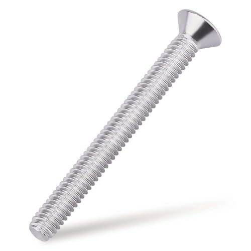 EASTLO 1/4-20 x 2 Flat Countersunk Head Machine Screws, Phillips Drive, 304 Stainless Steel 18-8, Full Thread, Coarse Thread UNC, 25 PCS - Image 1