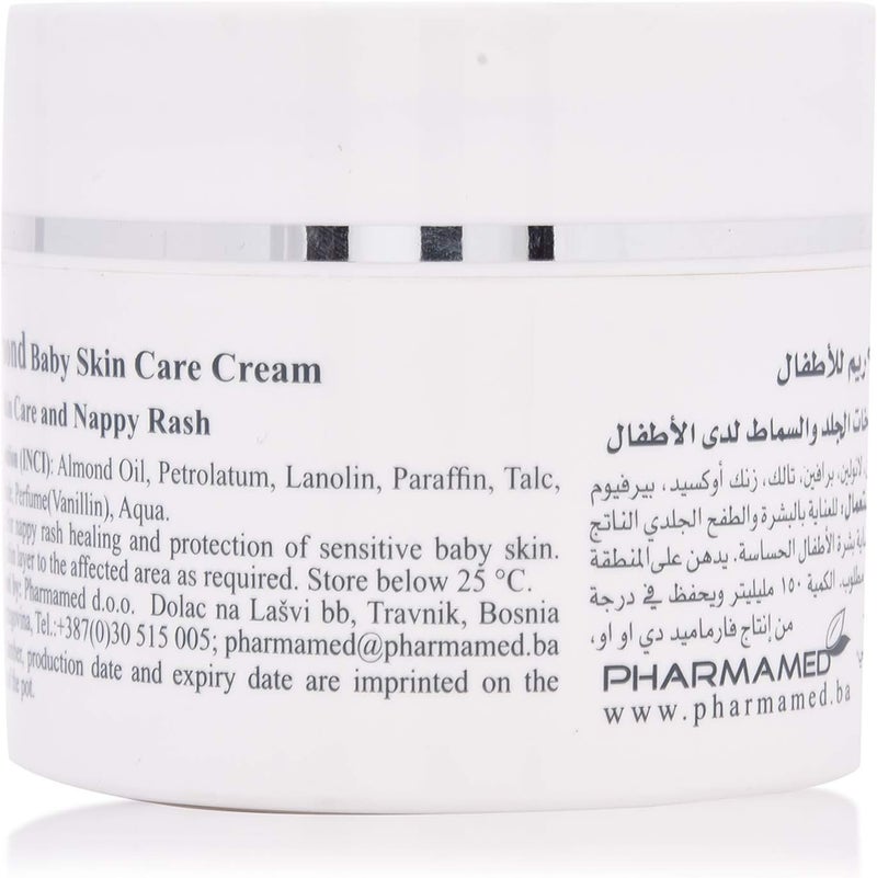Pharmamed Almond Baby Skin Care Cream - 150 ml - Image 2