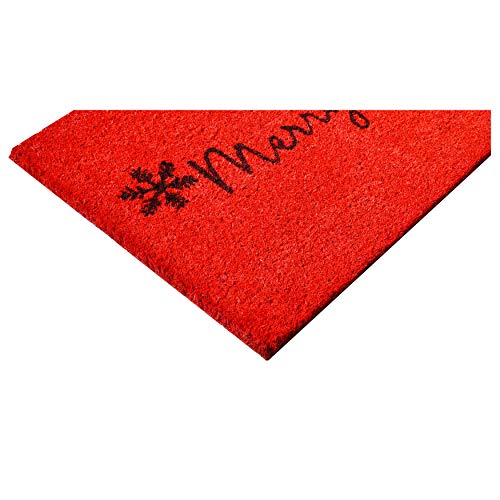 Calloway Mills 101781729 Red Merry Christmas Doormat - Image 5