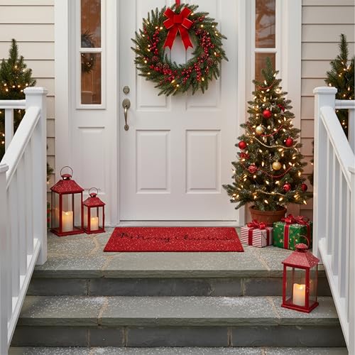 Calloway Mills 101781729 Red Merry Christmas Doormat - Image 3