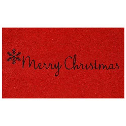 Calloway Mills 101781729 Red Merry Christmas Doormat - Image 1