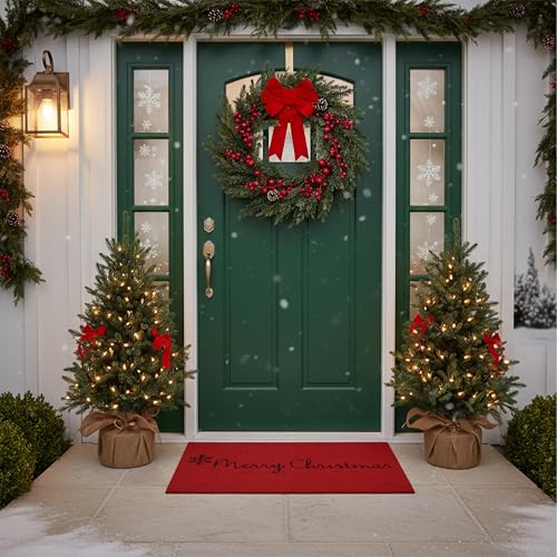 Calloway Mills 101781729 Red Merry Christmas Doormat - Image 4