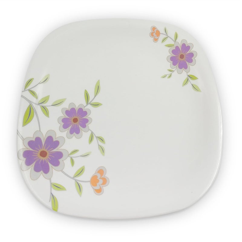 Superware | Pure Melamine | Small Plate Set - Daffodils 7.5” (6 nos.) | Stain Free, Glazed Finish - Image 3