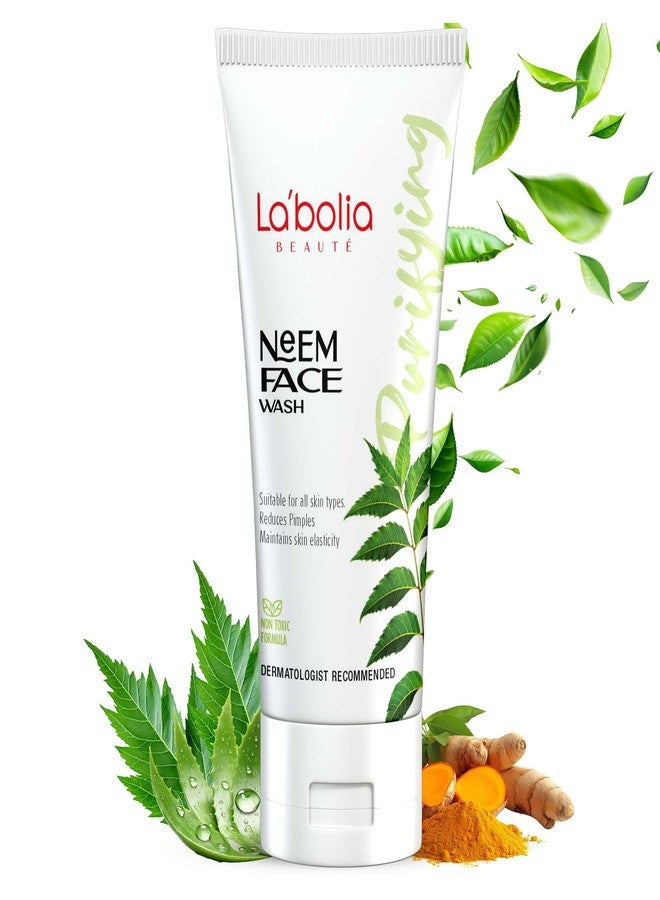 Labolia Beaute Neem Face Wash for Tanning & Pimple Reduction 100g - Image 1