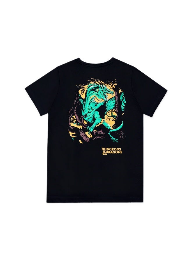 ترو كير تيشيرت أكمام قصيرة للأولاد دنجنز آند دراغونز من هاسبرو - Image 3