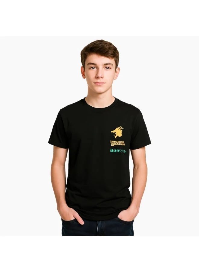 Trucare Hasbro Dungeons &amp; Dragons  Boy's Short Sleeve T-Shirt
