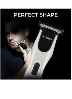 R.VIHAN 3 In 1 Professional Hair Trimmer Rechargeable Electric Shaver  - Image 5