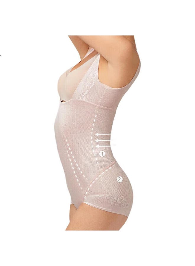 Aimer Women'S Shaping Bodysuit With Beautiful Buttocks Am358961 Pink 165 - Image 3