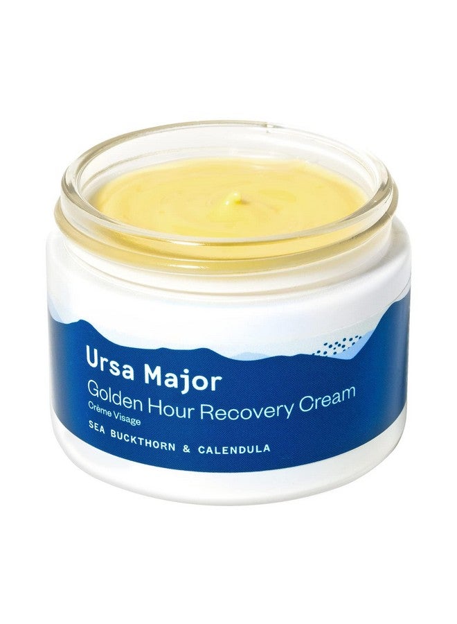 Ursa Major Golden Hour Face Moisturizer | Vegan Recovery Cream for Daily Facial Moisturizing | Repair & Hydrate | Natural Formula for All Skin Types | Cruelty Free & Non-Toxic 1.57 oz - Image 1