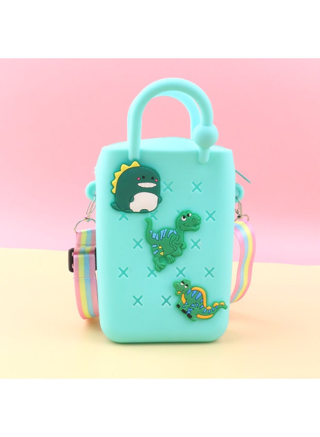 إسكدنيا DIY هول حقيبة لطيف الملحقات الصيف شاطئ عطلة حقيبة يد ملونة هول حقيبة DIY شاطئ حقيبة جيلي حقيبة-الألوان: 94-سحاب - Image 1