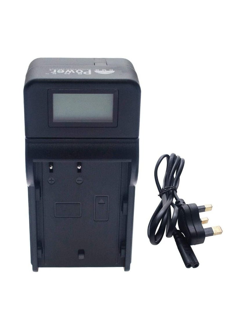 DMK Power DMK Power EN-EL12 TC1000 LCD Battery Charger Compatible with Nikon Coolpix S640 S1100 S710 S6200 s6300  - Image 1