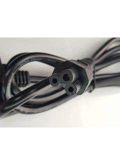 ECVV [2 Meter/ 6.7-Feet] UK Laptop Power Cable 13A 250V with Fuse 3 PIN Plug to C5 Mains Power Cable for Laptop Adaptor/Charger  - Image 3