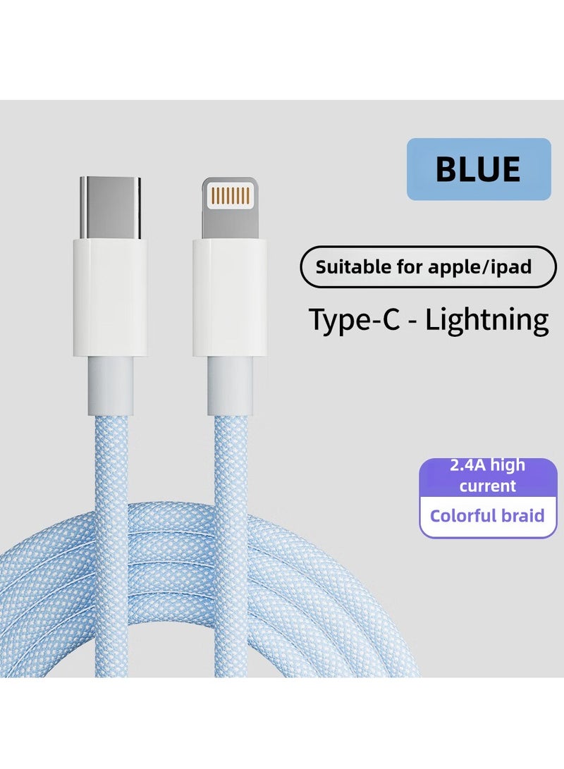 Lighting 1M long 20WPD fast charging suitable for iPhone data cable ihone 8/11/12/fast charging phone charging cable 13/xs/6 suitable for iPad tablet, power bank, phone charging cable, suitable for iPhone/iPad full range - Image 3