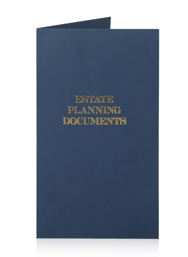 EVERDIJ 30Pcs Blue Estate Planning Documents Pocket Folders 9x12inch Estate Planning Portfolio Estate Planning Documents Estate Planning Organizer,Real Estate Folders for Legal Professionals - Image 1