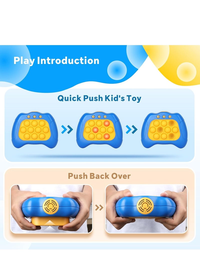 Raxoom Puzzle Pop Light Up Game, Quick Push Pattern Electric Pop Bubble Squeeze Sensory Fidget Toys,Handheld Console Game Machine and Stress Relief Cool Stuff Toys Gift for Kids,Teens and Adults - Image 4