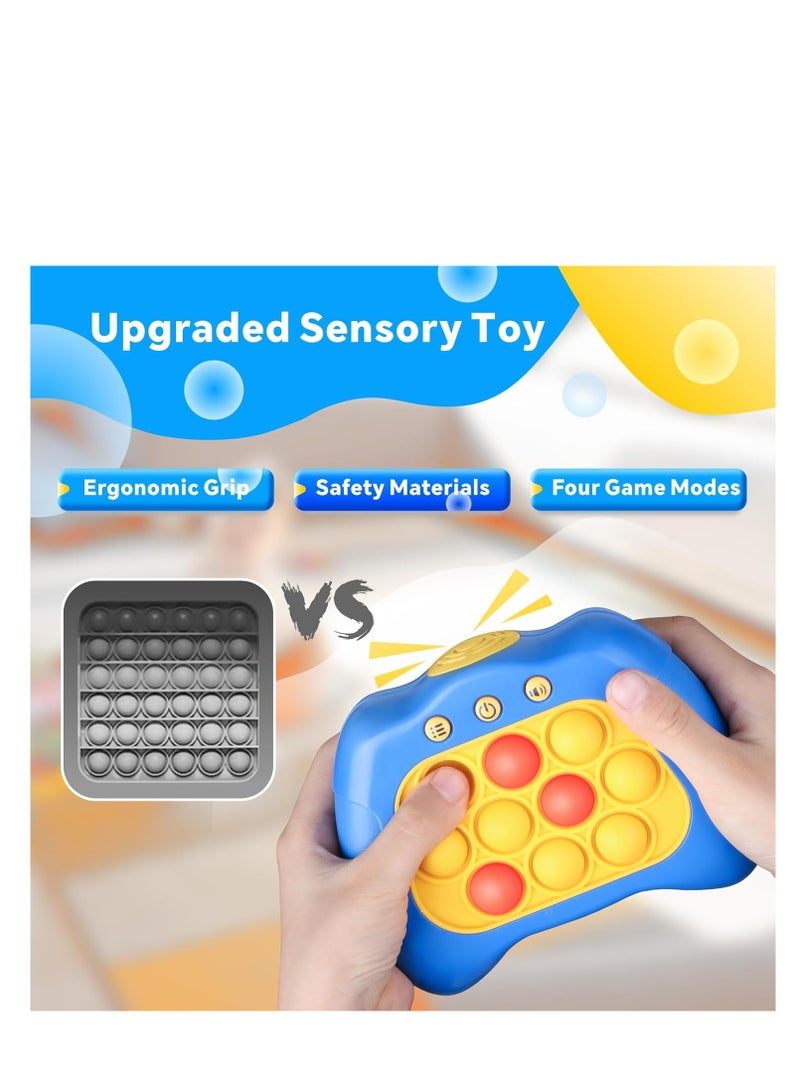 Raxoom Puzzle Pop Light Up Game, Quick Push Pattern Electric Pop Bubble Squeeze Sensory Fidget Toys,Handheld Console Game Machine and Stress Relief Cool Stuff Toys Gift for Kids,Teens and Adults - Image 5