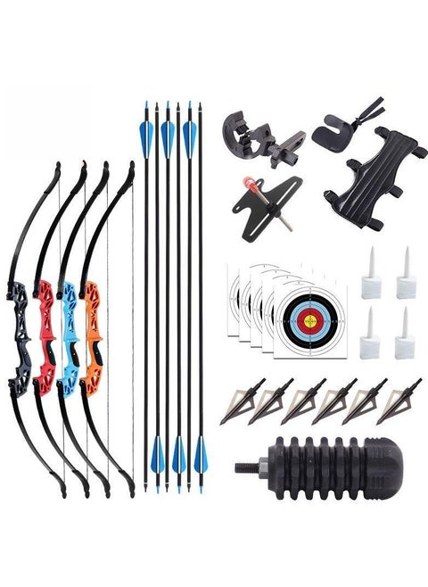 Premium Recurve Bow Set - 30-Pound Power, Complete Accessories for an Enhanced Shooting Experience