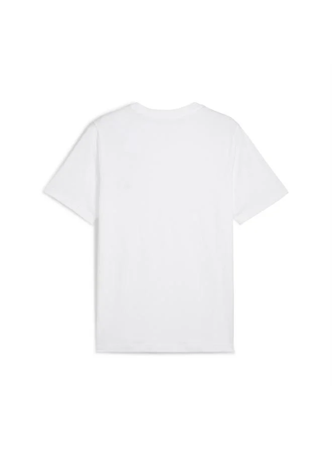 Puma PUMA White WARDROBE Essentials Tee Men for Men | Best Price UAE