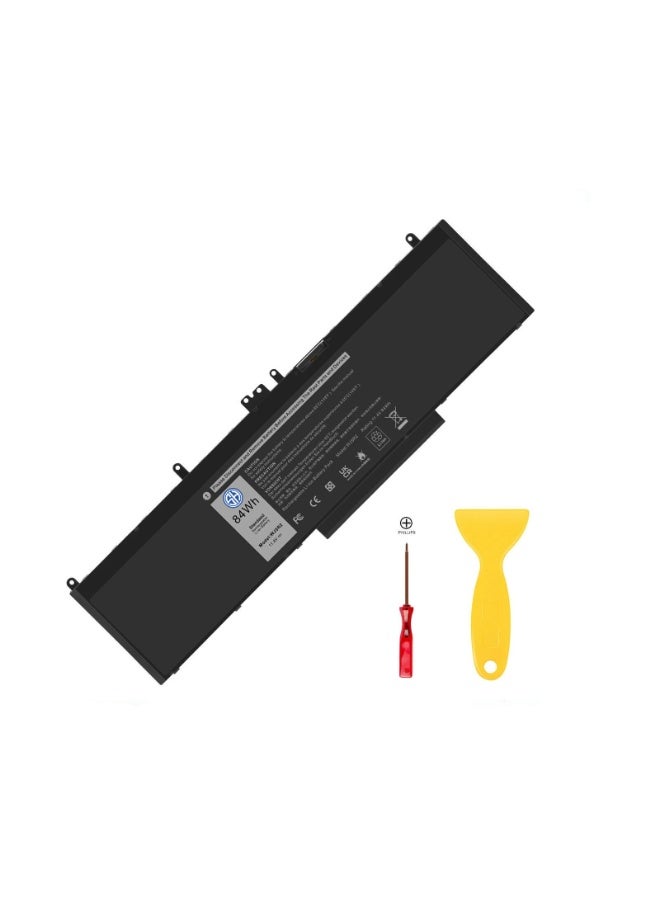 S.H Replacement Laptop Battery – Compatible with Dell Latitude E5570 M3510 WJ5R2 4F5YV 84WH