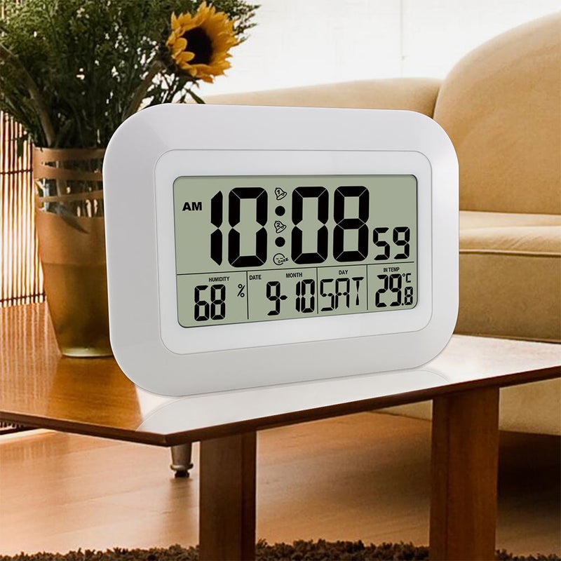 1Pc Multi-functional Digital Clock Household Alarm Clock Decorative Clock - Image 4