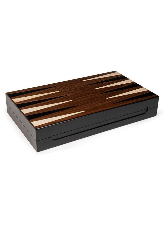 Spin Master Games - Legacy Deluxe Wooden Backgammon Classic 2Player Original Board Game Set With Cups And Dice For Kids And Adults Aged 8 And Up - Image 1