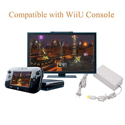 Xahpower Console Charger for Wii U, AC Adapter Power Supply Replacement for Nintendo WiiU Console (Not compatible with Nintendo Wii) - Image 2