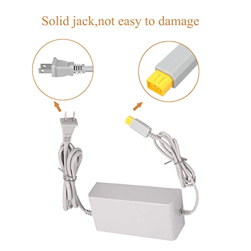 Xahpower Console Charger for Wii U, AC Adapter Power Supply Replacement for Nintendo WiiU Console (Not compatible with Nintendo Wii) - Image 4