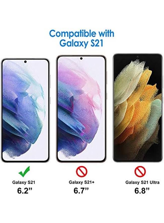 Jetech Screen Protector For Samsung Galaxy S21 6.2 Inch HD Clarity Flexible Tpu Film 2 Pack - Image 2
