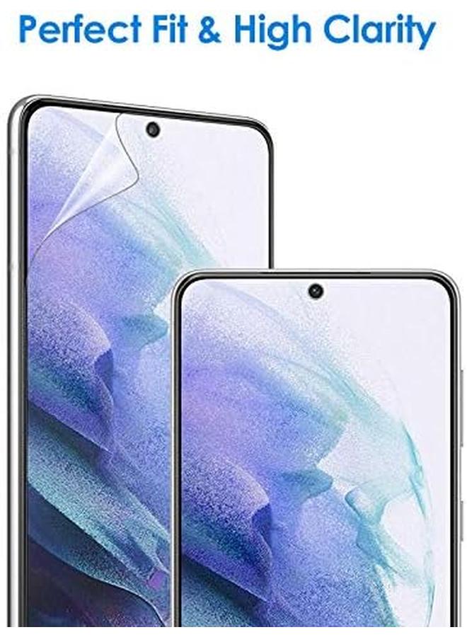 Jetech Screen Protector For Samsung Galaxy S21 6.2 Inch HD Clarity Flexible Tpu Film 2 Pack - Image 4