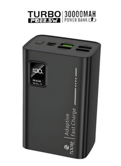 Zoom Plus ZP30B 22.5W 30000 mAh TURBO Adaptive Power Bank Black
