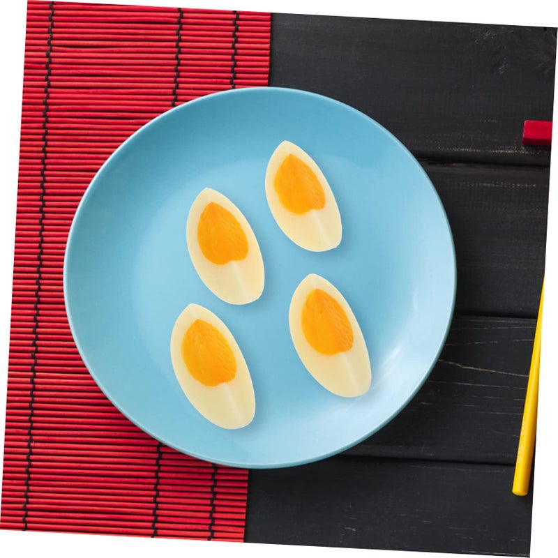 Realistic Faux Food Slices 5PCS Set for Kitchen Decor Photography Props and Event Presentation - Image 4