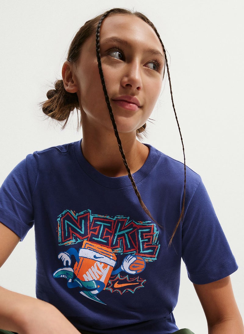 Nike SPORTSWEAR  TEE BOXY HOOPS - Image 4
