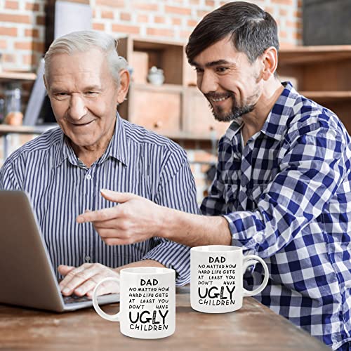 Donse Dad Gifts from Daughter Son Wife,11oz Funny Coffee Mug for Father,Unique Fathers Day Present Ideas for Dad Husband Men Him,Heartwarming Retirement Anniversary Xmas Birthday Gifts for Daddy Stepfather - Image 5