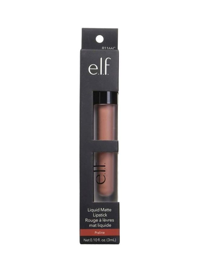 elf Liquid Matte Lipstick 81166 Praline - Image 3