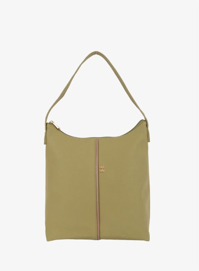 Baggit Women Green Hobo Handbag Medium Size | Ladies Stylish Casual Purse Bag - Image 1