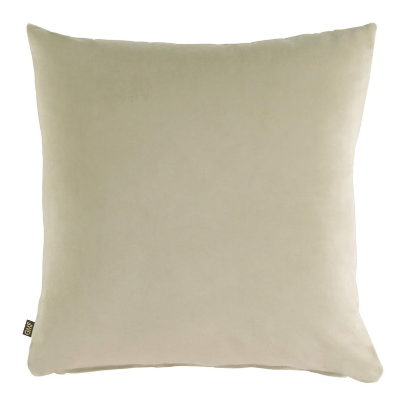 GMF GM Luxury Home Decor Herringbone Velvet Square Cushion Cover with Zipper Luxurious Soft Decorative Square Pillow Cover for Living Room Bedroom Home Decor Size 18 x 18 - Image 3