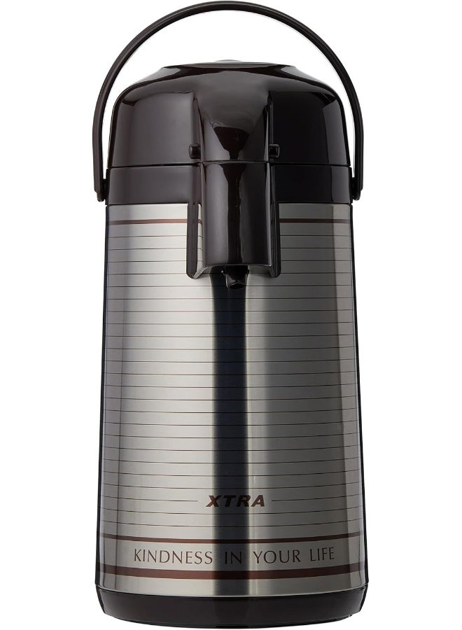 XTRA زجاجة ضخ الهواء الإضافية (D-3001) - 3 لتر ترمس معزول - Image 1