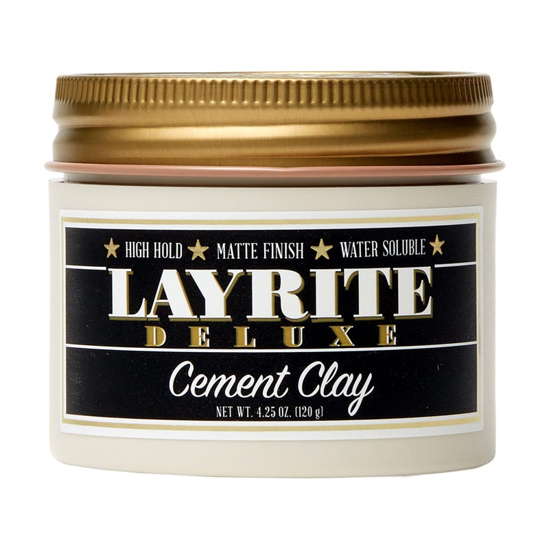 Layrite Cement Hair Clay  425 oz Hair Styling Clay for Strong Hold  Matte Finish - Image 4