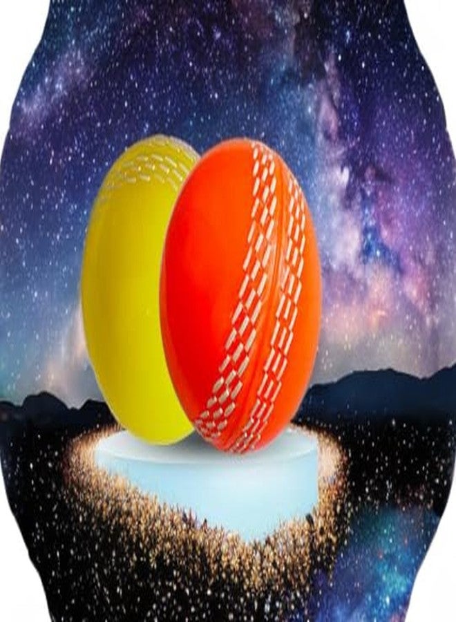 Fazzul Cricket Ball Wind Ball Synthetic Rubber Ball Pack of 2 (FGTWB) - Image 3