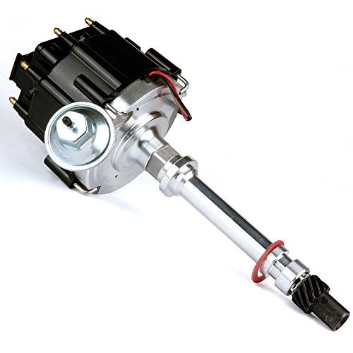 MAS Performance Ignition Distributor w/Cap & Rotor compatible with Chevy/GM SBC 350 BBC 454 HEI 65k coil 7500RPM DD-SBC-HEI-V8 850001R - Image 1