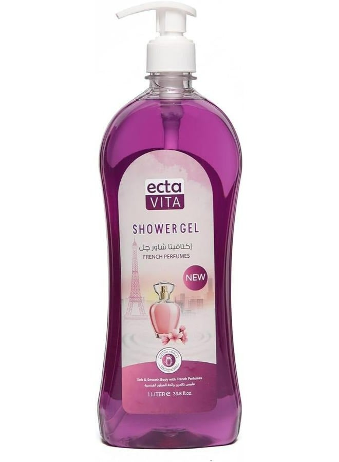 Melano Pharma Shower Gel French Perfumes 1 Liter - Image 1