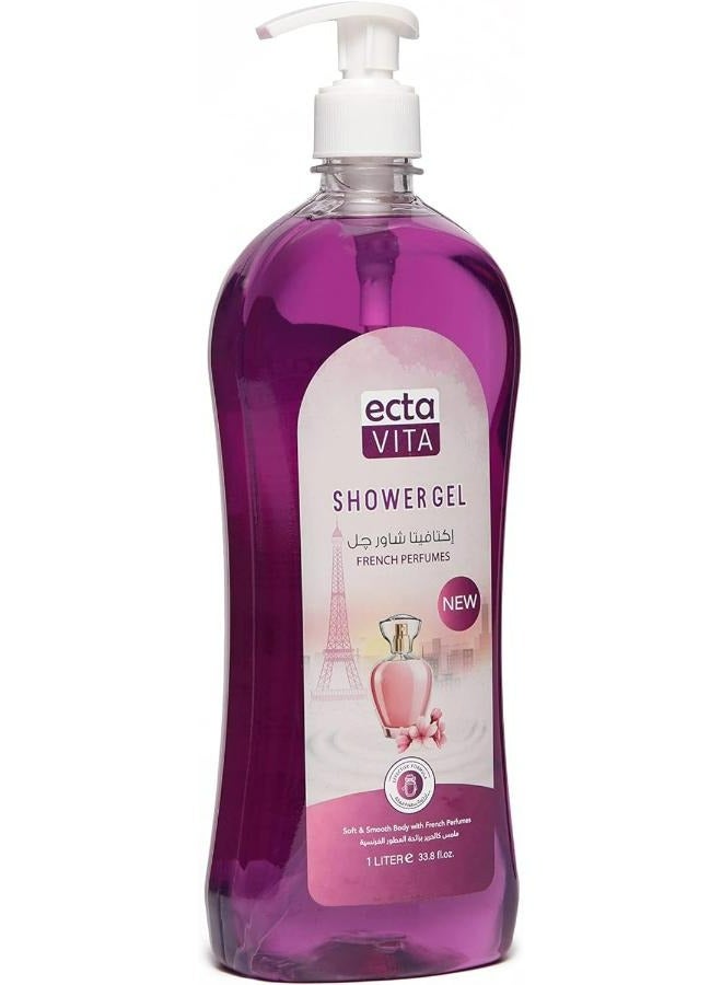 Melano Pharma Shower Gel French Perfumes 1 Liter - Image 2